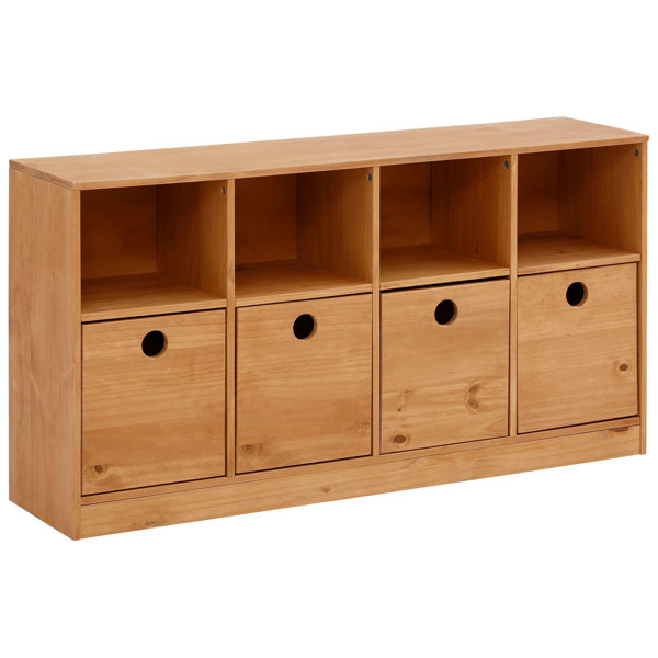 Latitude Run® Becca Solid Wood Drawer Storage Bench Wayfair